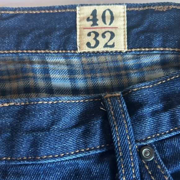 Red Head Men's Flannel Lined Jeans, 40X32 - Picture 3 of 7